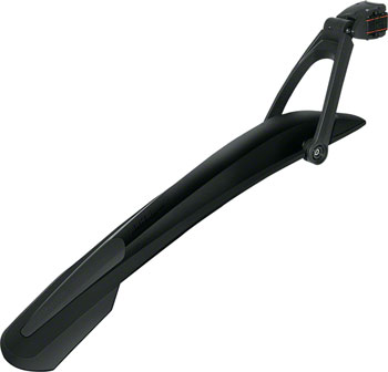 SKS X-Blade Dark 26" and 27.5" Rear Fender: Matte Black EA Clip-On Fender