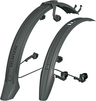 SKS Veloflexx 65 26" Clip-On Fender Set - 26x2.35, Black SET Clip-On Fender