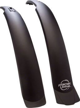 Planet Bike Clip-on ATB Fenders Black SET Clip-On Fender