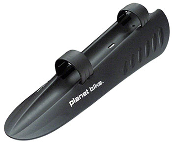 Planet Bike Grunge Board Down Tube Fender, Black EA Clip-On Fender