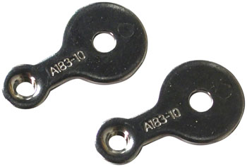 PDW Portland Design Works Mounting Eyelets for Full Metal Fenders, and Poncho Fenders (Pair) EA Fender Part