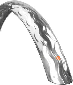Velo Orange Wavy 650b x 58 Fender Set - Polished Silver (650b x 50) EA Full Coverage Fender