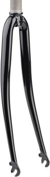 MSW 700c Road Fork - 9mm x 100mm, 1 1/8" Straight Steerer, Mid Reach Caliper, Black EA Road Fork