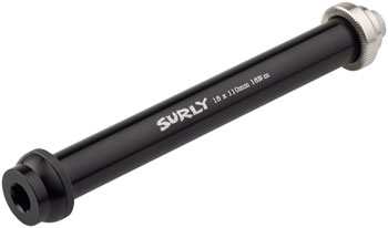 Surly Front Thru-Axle - 15x110 mm, Chromoly, Black EA Thru Axle