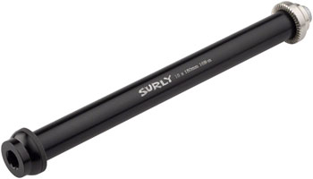 Surly Front Thru-Axle - 15x150 mm, Chromoly, Black EA Thru Axle