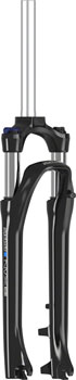 SR Suntour NVX HLO Suspension Fork - 700c, 63mm, 1 1/8" Threadless, QR x 100mm, Disc, Black Gloss Black EA Suspension Fork