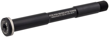 Wolf Tooth Front Thru Axle - FOX, 15 x 100mm, Black EA Thru Axle