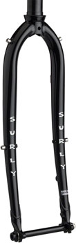 Surly Midnight Special Fork - 650b/700c, 12x100mm Thru-Axle, 1-1/8" Straight Steerer, Steel, 40mm Offset, Black EA Road Fork