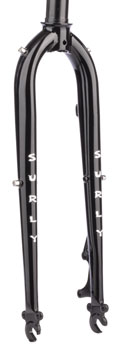 Surly Preamble Fork - 650b, QRx100mm, 1-1/8" Straight Steerer, Black EA Cyclocross/Hybrid Fork