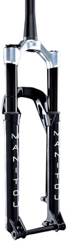 Manitou R8 Pro Suspension Fork - 29", 120 mm, 15 x 110 mm, 44mm Offset, Remote Lockout, Black/Silver Black EA Suspension Fork