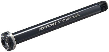 Ritchey Replacement Thru Axle - 100 x 12mm Black EA Thru Axle