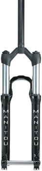 Manitou Circus Comp Suspension Fork - 26", 100 mm, 20 x 110 mm, 41 mm Offset, Gloss Black, Straight Steer Gloss Black EA Suspension Fork