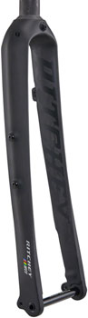 Ritchey WCS Carbon Brevet Road Fork - 700, 12 x 100mm Thru-Axle, Straight Steerer, Flat Mount, Matte Carbon Matte Carbon EA Road Fork