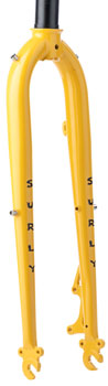Surly Preamble Fork - 650b, QRx100mm, 1-1/8" Straight Steerer, Steel, Milky Lemonade Milky Lemonade EA Cyclocross/Hybrid Fork