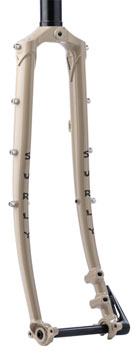 Surly Disc Trucker Fork - 700c, 1-1/8" Straight, 100x12 mm Thru-Axle, Steel, Disc, Grandpa's Khakis Grandpa's Khakis EA Cyclocross/Hybrid Fork
