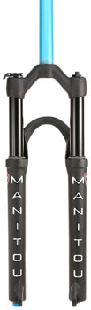 Manitou Markhor Suspension Fork - 29", 100 mm, 9 x 100 mm, 51 mm Offset, Matte Black EA Suspension Fork
