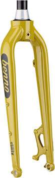 Benno Boost Replacement Fork - Aluminum, 2022+, Thru-Axle, 24", Post Mount, Wasabi Green EA Cyclocross/Hybrid Fork
