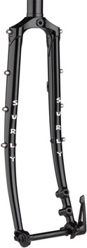 Surly Disc Trucker Fork - 700c, 1-1/8" Straight, 100x12 mm Thru-Axle, Steel, Disc, Black EA Cyclocross/Hybrid Fork