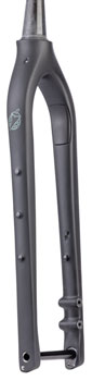 Salsa Cutthroat Carbon V2 Fork - 29", 110x15mm Thru-Axle, 1-1/8" Tapered, Carbon, Flat Mount Disc, Black Matte Black EA Cyclocross/Hybrid Fork