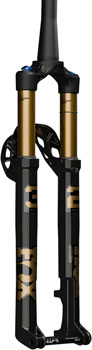 FOX 32 Step-Cast Factory Suspension Fork - 29", 100 mm, 15x110 mm, Kabolt SL, 44mm Offset, GRIP SL Damper, Psh-Lk., Ano Crown, Shiny Black Shiny Black EA Suspension Fork