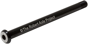 Robert Axle Project 12mm Lightning Bolt Thru Axle - Front - Length: 125mm Thread: 1.5mm Black EA Thru Axle
