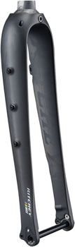Ritchey WCS Carbon Adventure Fork - 1-1/8" Tapered, Thru Axle, Flat Mount Black EA Cyclocross/Hybrid Fork