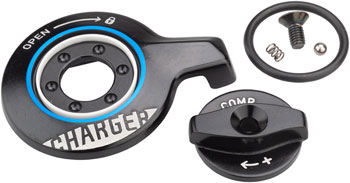 RockShox Charger RLC Compression Damper Knob Kit - Crown-Adjust, SID RLC (A1), SID Ultimate (B4) EA Adjuster Knob & External Hardware