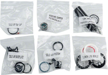RockShox Fork Service Kit, Full: Pike, 2014+ Solo Air Upgraded KIT Service Kit