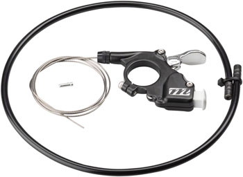 Manitou Milo Handlebar Lever and Cable Kit - Black/Silver KIT Remote Upgrade Kits