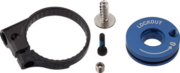 RockShox Remote Spool and Cable Clamp Kit, 2013-2016 Recon Gold TKRL/Sektor TKRL/Reba RL EA Adjuster Knob & External Hardware