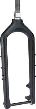 Salsa Kingpin Carbon Deluxe Fork, 15x150mm Thru-Axle, Black Matte Carbon EA Rigid Mountain Fork