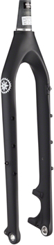 Salsa Firestarter Carbon Fork, 15x100mm Thru-Axle, Matte Black Matte Carbon EA Rigid Mountain Fork