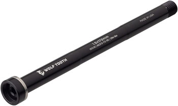 Wolf Tooth Rear Thru Axle - M12, 1.5 x 172mm, Black EA Thru Axle
