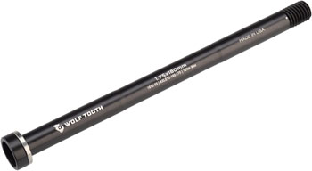 Wolf Tooth Rear Thru Axle - M12, 1.75 x 180mm, Black EA Thru Axle