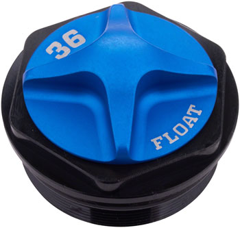 FOX Topcap Assembly - 2018 FLOAT LC NA2, 36 831, Black EA Adjuster Knob & External Hardware