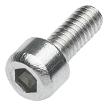 FOX Topcap Hardware Fastener - Standard (Metric) Screw M2.5 X 6mm, Socket Head Cap, SS EA Adjuster Knob & External Hardware