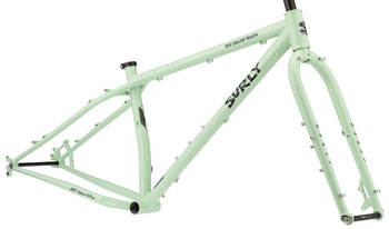 Surly FM0238 Surly Ice Cream Truck Fat Bike Frameset - 26", Steel, Buttermint Green, Small EA Fat Bike Frame
