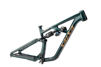 Salsa Blackthorn 145 Frame - Aluminum, Black Spruce, X-Large Black Spruce EA Mountain Frame