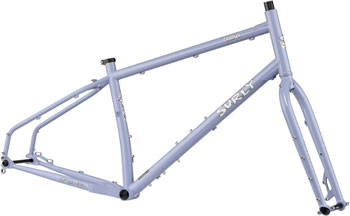 Surly Grappler Frameset - 27.5", Steel, Purple Dust Bunny, X-Small Purple Dust Bunny EA Touring Frame