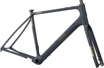 Salsa Warroad Carbon Frameset 56cm Black EA All-Road Frame