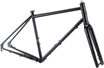 Salsa Vaya Frameset - 700c, Steel, Black, 49.5cm Black EA Touring Frame