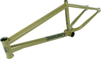 Sunday Soundwave V3 BMX Frame - 20.75" TT, Matte Army Green Matte Army Green EA BMX Frame