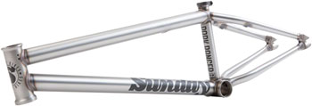 Sunday Park Ranger BMX Frame - 20.75" TT, Matte Raw Matte Raw EA BMX Frame