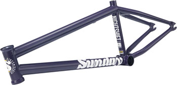 Sunday Nightshift BMX Frame - 20.5" TT, Matte Midnight Purple Matte Midnight Purple EA BMX Frame
