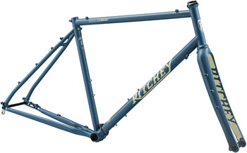 Ritchey Outback Breakaway Frameset - 700c, Steel, Blue, X-Large Swell & Foam EA All-Road Frame