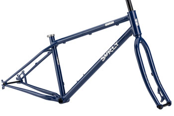 Surly Lowside Frameset - 27.5", Steel, Blue Monday, X-Small Blue Monday EA Mountain Frame