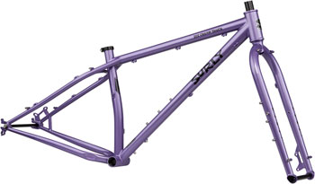Surly Ice Cream Truck Frameset - 26", Steel, Taro Milk Tea, X-Large Taro Milk Tea Fat Bike Frame