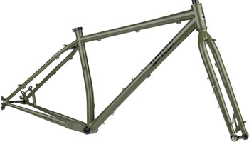 Surly Krampus Frameset - 29", Steel, British Racing Green, X-Large British Racing Green EA Mountain Frame