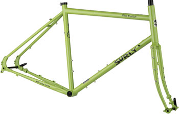 Surly Disc Trucker Frameset - 26", Steel, Pea Lime Soup, 54cm Pea Lime Soup EA Touring Frame