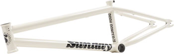 Sunday Park Ranger BMX Frame - 21" TT, Gloss Classic White Gloss Classic White EA BMX Frame